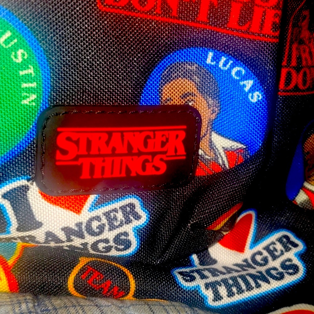 Loungefly Stranger Things Nylon Backpack Dustin L… - image 3